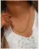 Classic 2/3/4/5MM Gold Plated Stainless Steel Rope Twist Chain Necklace for Men Women Waterproof Fade Resistant