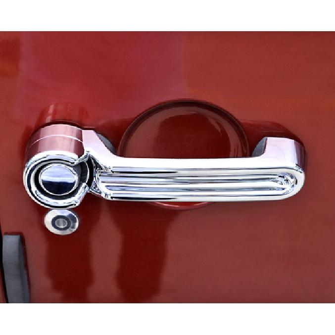 Chrome Door Handle Lid Cover Trim For Dodge Nitro Jeep Liberty Wrangler 10pcs
