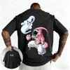 2026 Summer Dragon Ball Majin Buu Ghost T Shirt Men women Outfits Anime Graphic Tee Fashion Vintage Casual Casual Streetwear Top