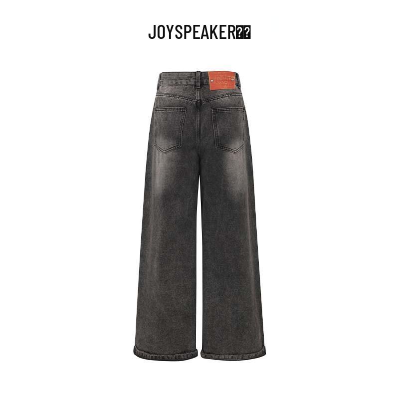 JOY SPEAKER Women's High-Waisted Straight-Leg Jeans MONICA3505-1