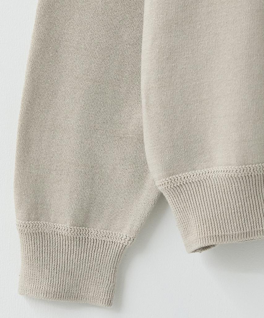 Leopeusaideu Crew Knit Oatmeal