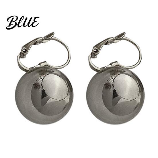 Stylish City Earrings 1 Pair Ball Dangle for Women Metal