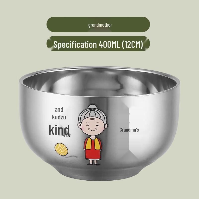 Kids 304 Stainless Steel Cartoon Bowl