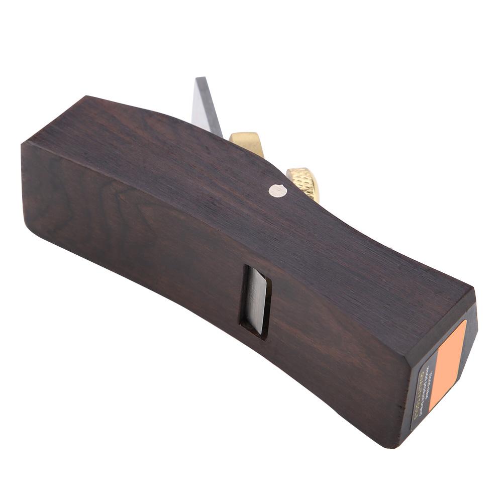 Blade,   Ebony Arc Bottom Hand Plane Carpenter Wood Grooving Trimming   Wood Plane with Pointed Blade Firm Structure