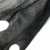 PRADA 2M1264 Skull skull Long wallet Zip Around Long Wallet Leather Black
