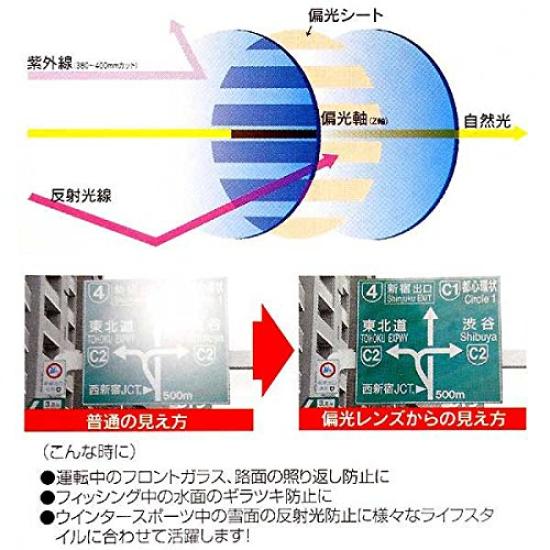 Polarized Overglasses for Black Matte [Coleman] Glasses, CO-3012-2