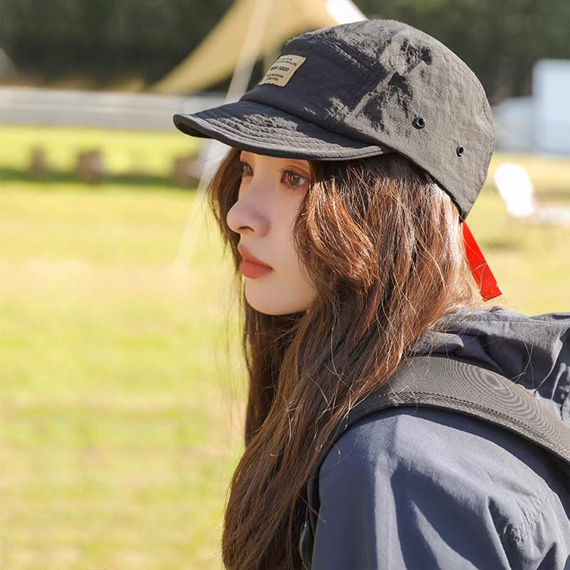 Bonés de Basebol Japoneses de Secagem Rápida Respiráveis com Aba Curta para Homens Mulheres Rosto Pequeno Top Macio Boné Hip-hop Mulheres Chapéu de Sol com Aba Macia