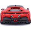 Bburago 1/24 Scale Ferrari SF90 Stradale Red [Open Engine Compartment Version] / Diecast Model Car, Finished Product, 18-26028(CN)