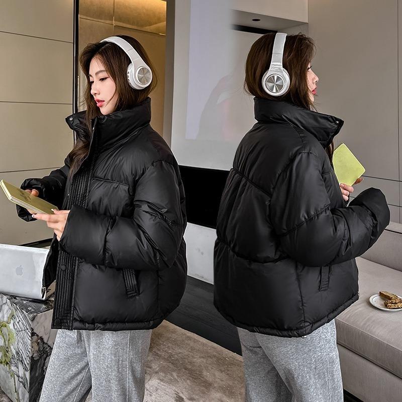 Winter Women Clothes Jackets Parkas Warm Stand Collar Cold Coat Zipper Puffer Jacket Korean Fashion Padded Jacket
