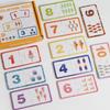 Wooden Number Matching Puzzle Toys Montessori Early Education Digital Pattern Thicken Blocks Game For Baby Festival Gift Toy