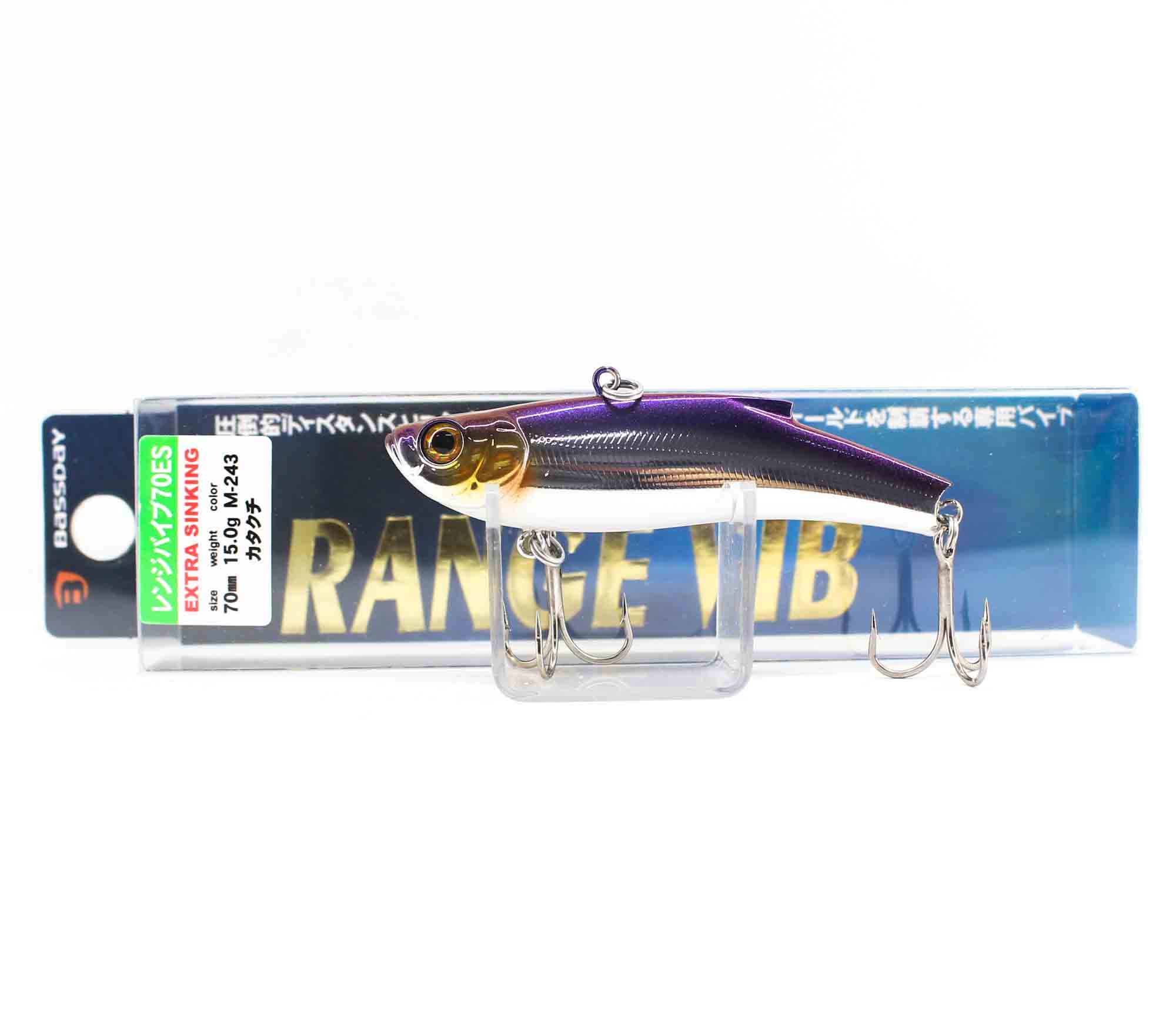 

Bassday Range Vibe 70 ES Экстра тонущая виброприманка M-243 (0489)