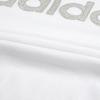 adidas T Shirts Men's White Crew Neck Moderate Straight Fit HS2522