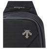 New DESCENTE Nylon Sling Bag Unisex Black SQ323UBG73