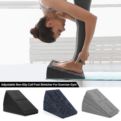 3Pcs/Set Adjustable Yoga Fitness Bricks Squat Wedge Blocks Block Ramp Deadlift Slant Board Non-Slip Calf Foot Stretcher For Exercise Gym