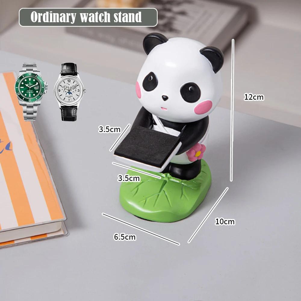

Подставка для хранения часов Panda, настольная декоративная подставка для зарядки часов, не включает функцию зарядки, подходит для хранения часов Apple Watch