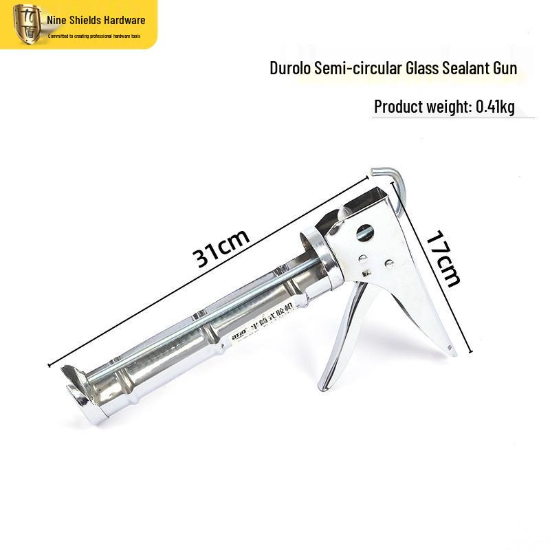 Half-Barrel Manual Glue Gun for Glass, Caulking, and Construction Decoration