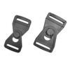 25/32mm Disconnect Capa Headgear Clips Triangle Swivel Clips Adjustment Buckle  for Black Air Touch