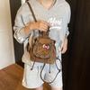 Beliebte Katzen-Mini-Tasche Damen Herbst und Winter neue Mode niedlicher Mädchen-Stil Rucksack