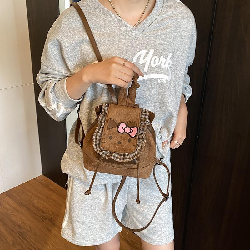 Popular Cat Mini Bag Women's Autumn and Winter New Fashion Cute Girl Style Backpack