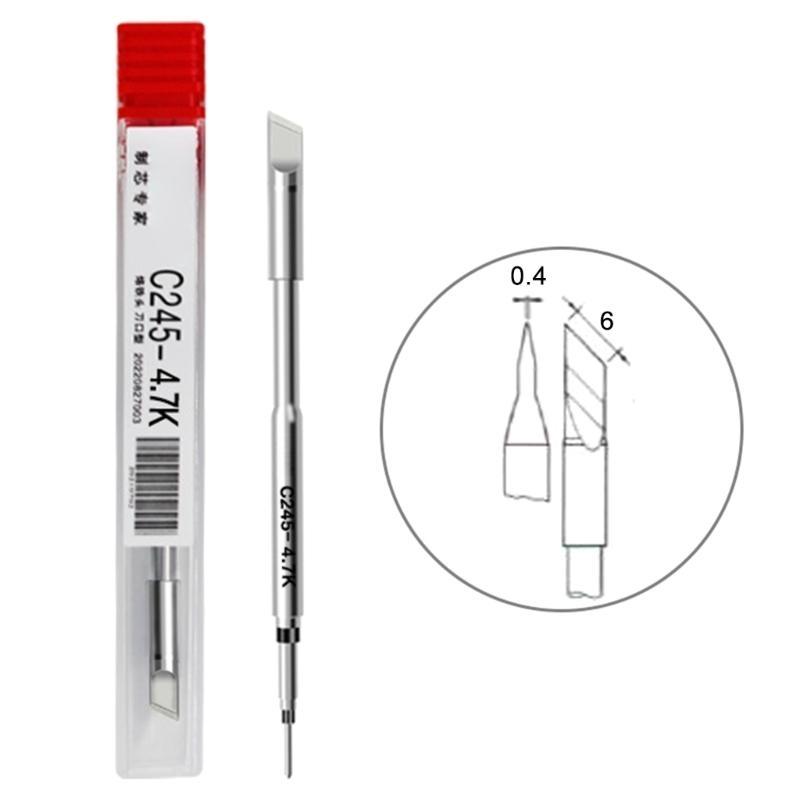 Stabile C245 Lötspitze Feine Spitze Lötspitze Effizient für Erhöht Präzision beim Löten & Elektronikmontage