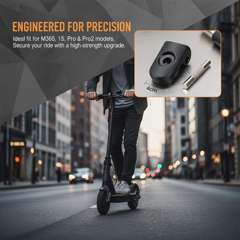 Electric Scooter Folding Hook Buckle Latch Axle Compatible with M365 Pro Durable High Strength Repair Spare Parts for Users