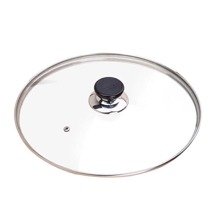 Maxcook 304 Stainless Steel Rimmed Glass Pot Lid