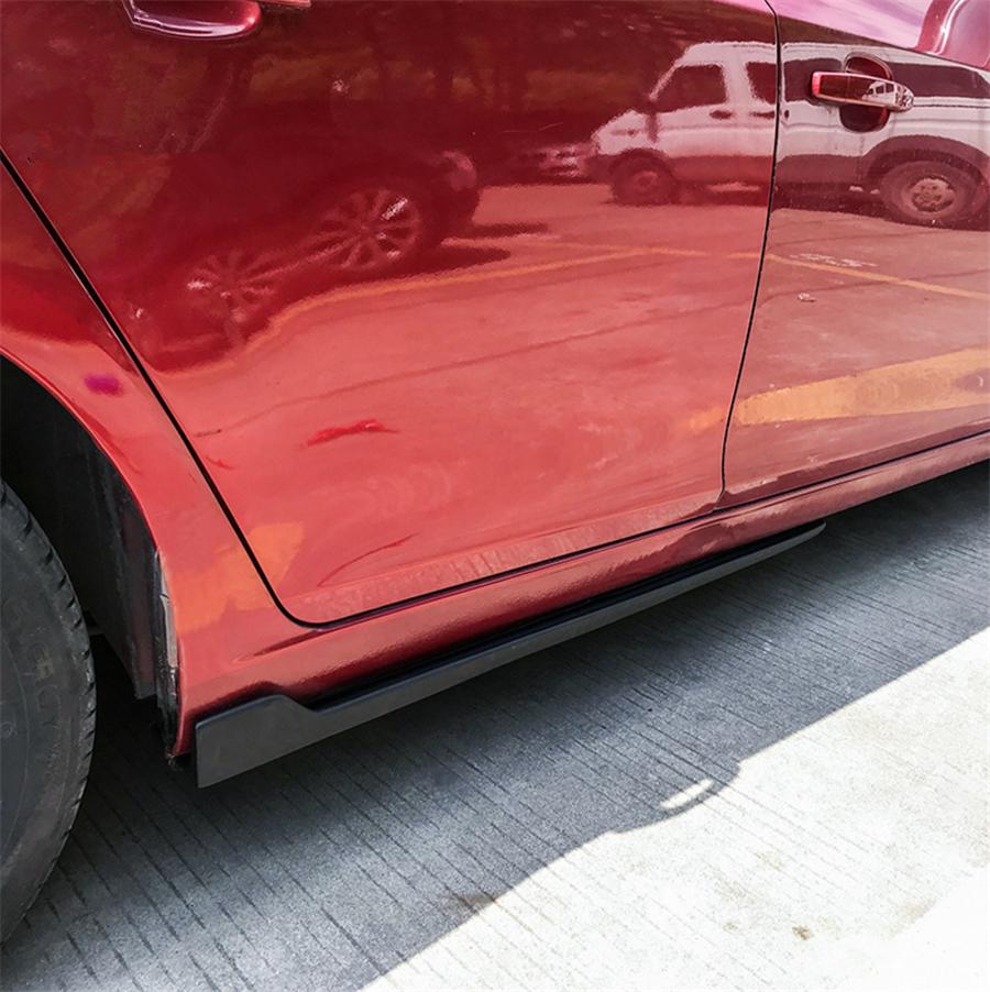 2pcs Universal Modified Side Skirt For Most Car Types