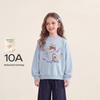 JELLYBABY Girls' Cartoon Animal Sweatshirt and Jeans Set