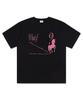 Deomopeuhauseu What If Unicorn Oversized Short Sleeve T-Shirt Black