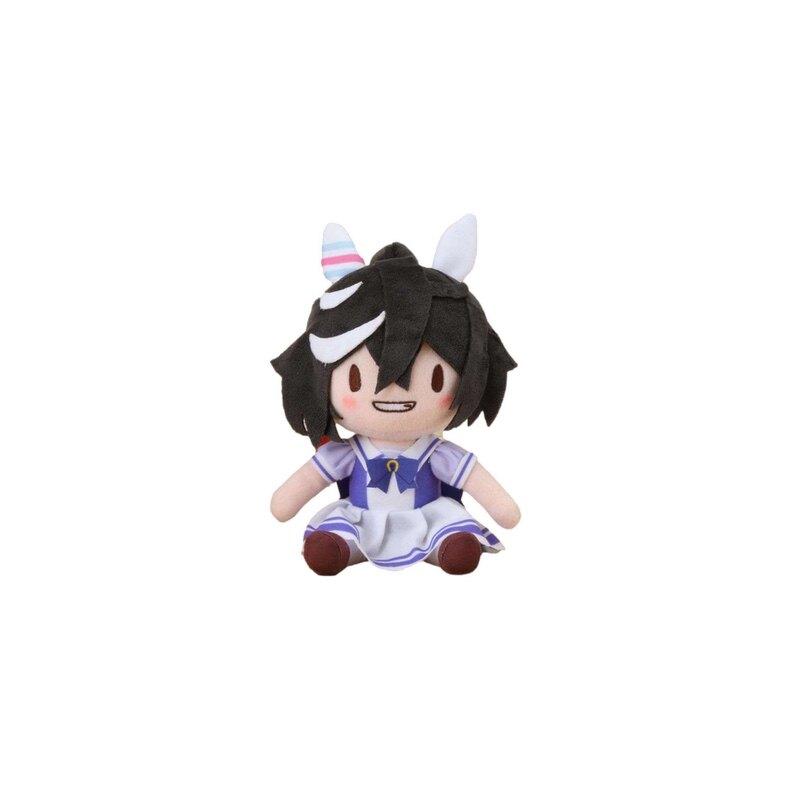 Genuine Uma Musume Pretty Derby Fuwa Petit Plush Dolls Kitasan Black Satono Diamond Manhattan Cafe Anime Fufu Toys For Gift