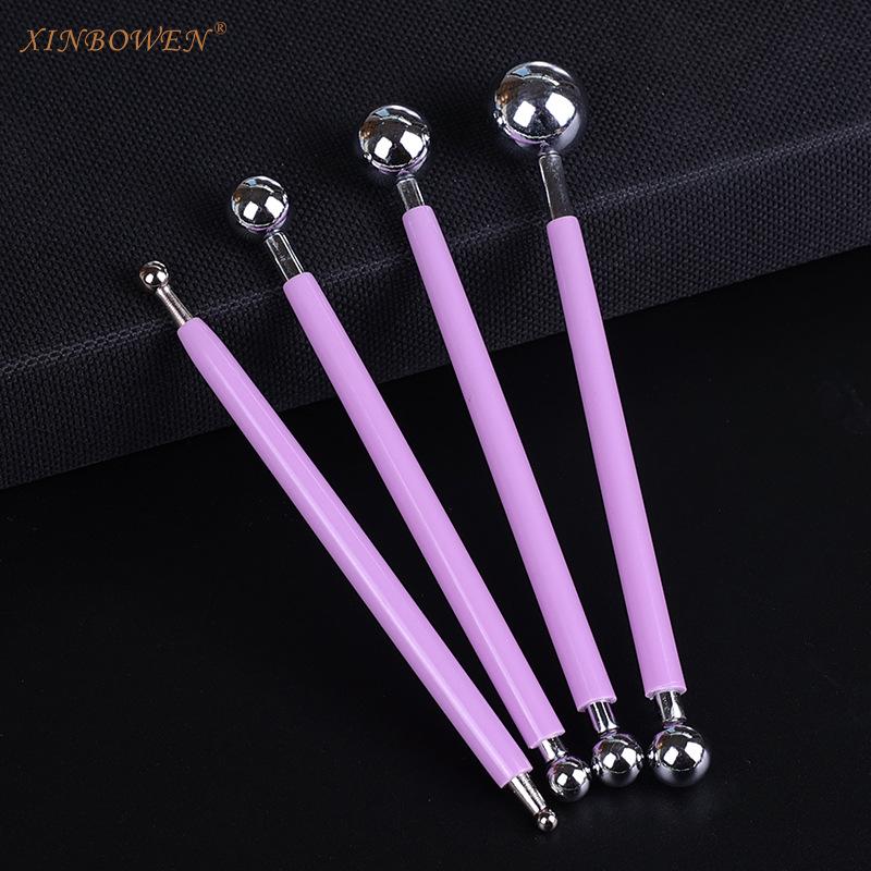 

4-Piece Stainless Steel Clay Sculpting and Shaping Tool Set TY-7208