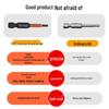 Hexagonal Magnetic Shock-Resistant S2 Screwdriver Bits for Electric and Pneumatic Drills