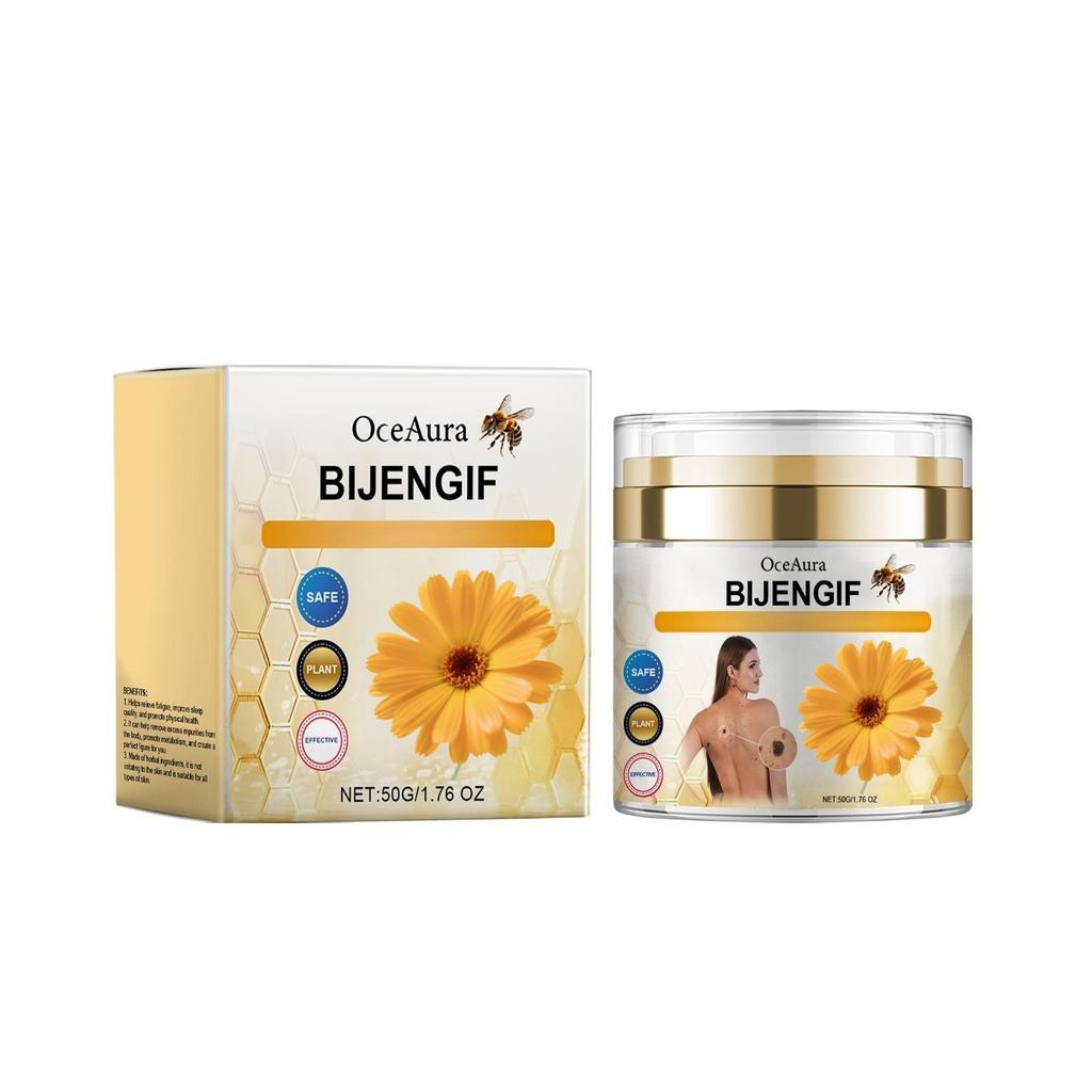 50g Bee Venom Skin Care Cream Natural Herbal Moisturizing Body Cream Soothing Treatment Nourishing Repair Cream Body Care Cream