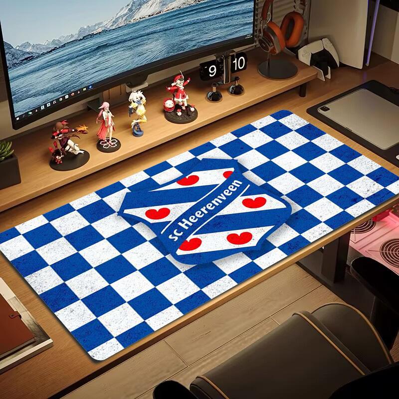 Heerenveen Color Mouse Pad Large Gaming Table Cushion Non-slip Laptop Tablet Big Mousepad XXL Mat Mini PC Playmat With Lock edge