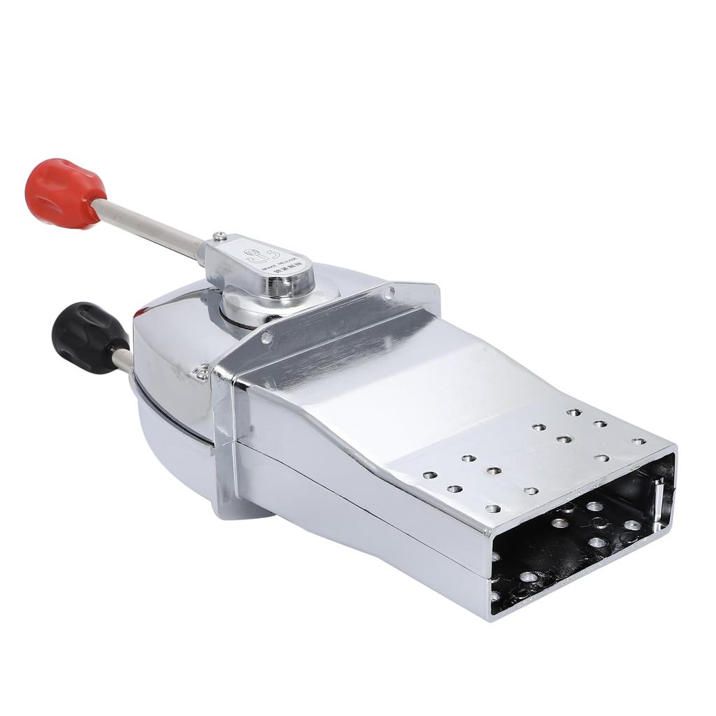 Kanoan Boots Fernbedienungshebel Steuerbox Kit Set für Angeln und Marine Edelstahl Universelle Passform Schiffe, Boote, Boote, Steuerung, Angeln, Tauchen,