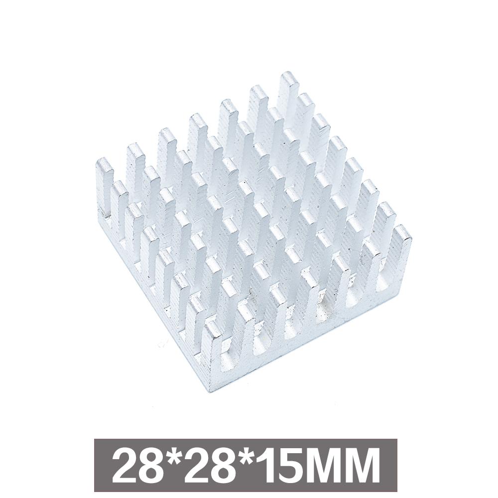 14*14*8mm Golden Black Aluminum Radiator IC Heat Sink Heat Sink 40 X 40 Mm X 11 Mm / 28 X 28 X 6 / 25 Mm