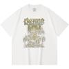 230 Gsm 100% Cotton Heavy Metal T-Shirt  Rock Band Popular Music Print Unisex Heavy Cotton T Shirt