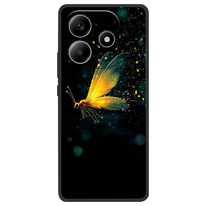 For Redmi Note 14 4G 5G Case Soft TPU Silicone Back Cover for Xiaomi Remi Note 14 5G Global Version Phone Cases Luxury Shell Bag