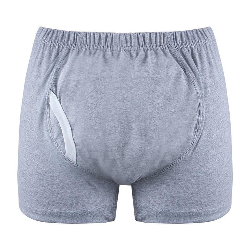 Reusable Adult Incontinence Pants Cotton Washable Absorbent Underwear Elderly Bedridden Patients Leak Proof