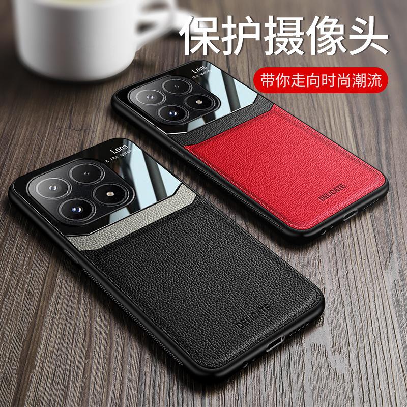 Beliebte Xiaomi 17PRO Handyhülle, Augenschutz, Lederoptik Xiaomi 17 All-Inclusive Anti-Drop Silikon Schutzlinsen Hülle ist geeignet.