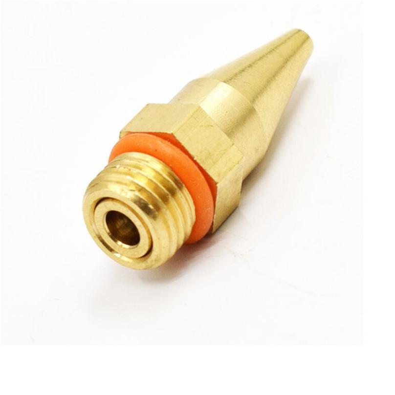 Durable Copper Heat Melt Glue Rifle Nozzle 50*3.0mm 70*2.0mm Glue Rifle Nozzle 1Pc