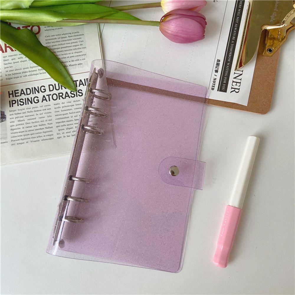 Cover Folder Binder 6 Rings Binder Loose-Leaf Cover Notebook Protector Binder Cover Notebook Cover