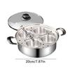 Steamer Egg Poacher Stainless Steel Steamer Poached Egg Maker Pot Egg Poaching  Pan Cooker Pot Kitchen Cooking Pot Tools