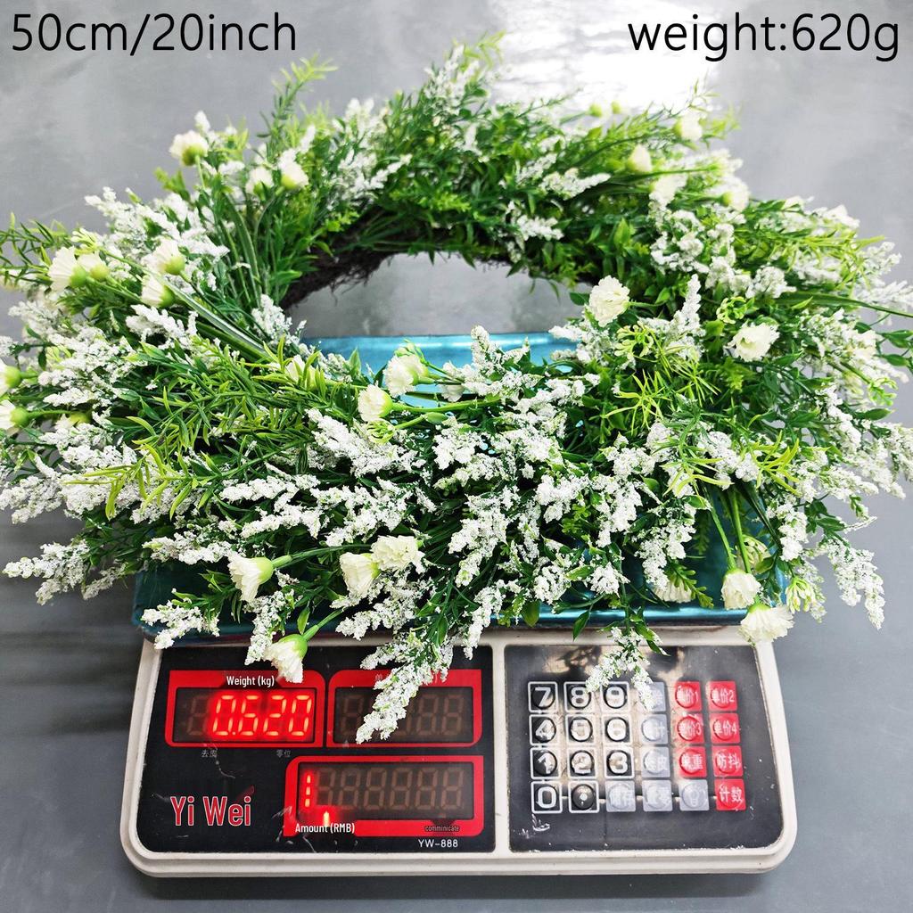 Kai Jin Lavender Letter Wreath for Indoor/Outdoor Door Decoration