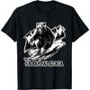 Skifahrer-Bär mit Appalachen T-Shirt