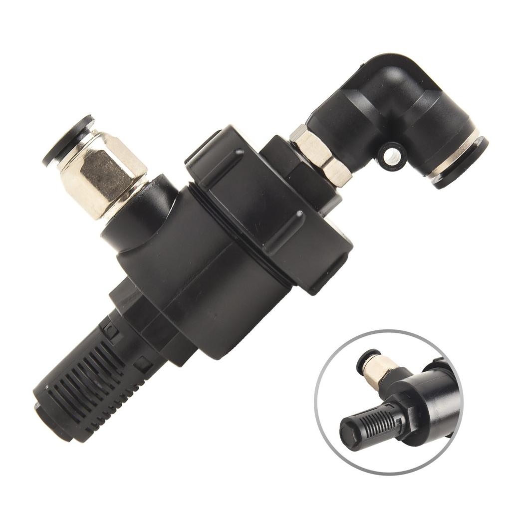 Tire Changer Cylinder Accessory Quick Single Way Exhaust Elbow Valve Tyre Repair