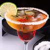 3-Tier Bar Glass Rimmer Bartender Tool with 3 Swing-Out Trays for Cocktail and Margarita Salt Rimmer