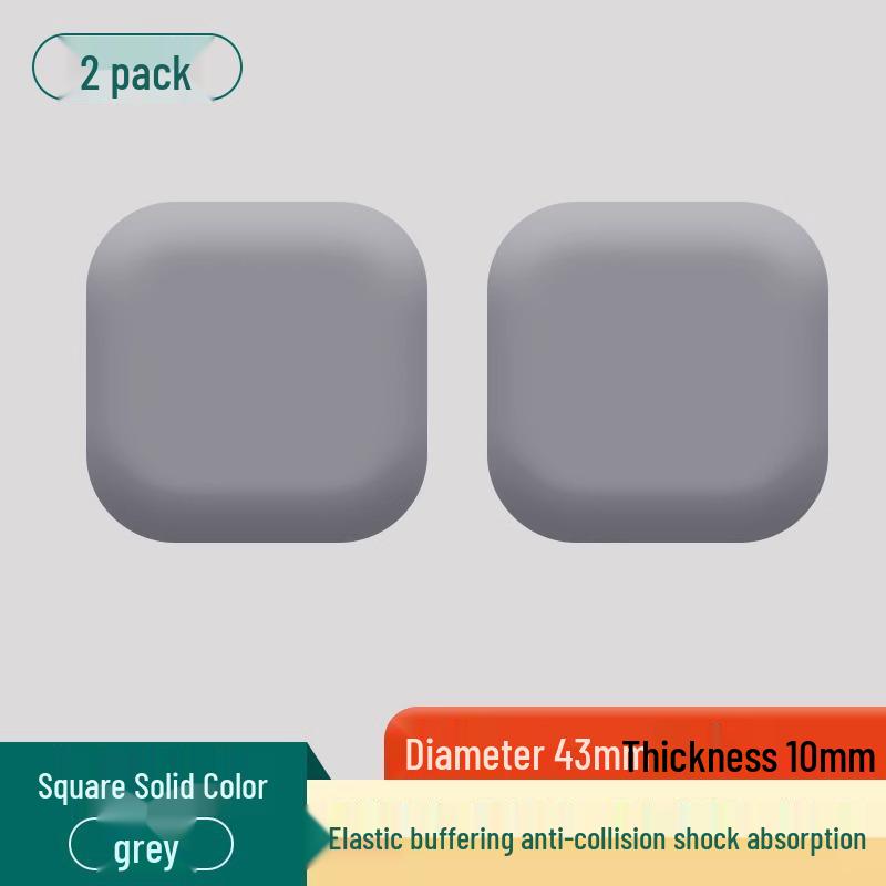 

Silicone Door Handle & Fridge Anti-Collision Pad with Door Stopper and Suction