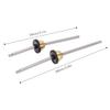 RC Car Parts: Metal Drive Shaft Gear Bridge Axle Differential Kit for WPL C14, C24, C34, C44, B14, B16, B24, B36 116 RC Cars. Aluminum Alloy Drive