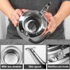 Stainless steel 2L teapot stove sturdy and durable with dust cover whistling teapot easy to clean with Ergonomic Handle
